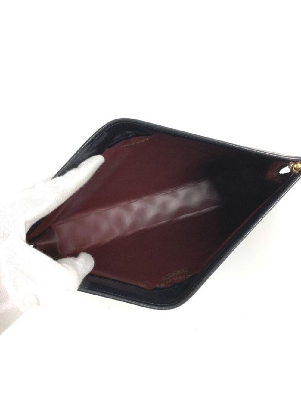 Chanel Clutch CC Logo Quilted Leather Black - Picture 5 of 9